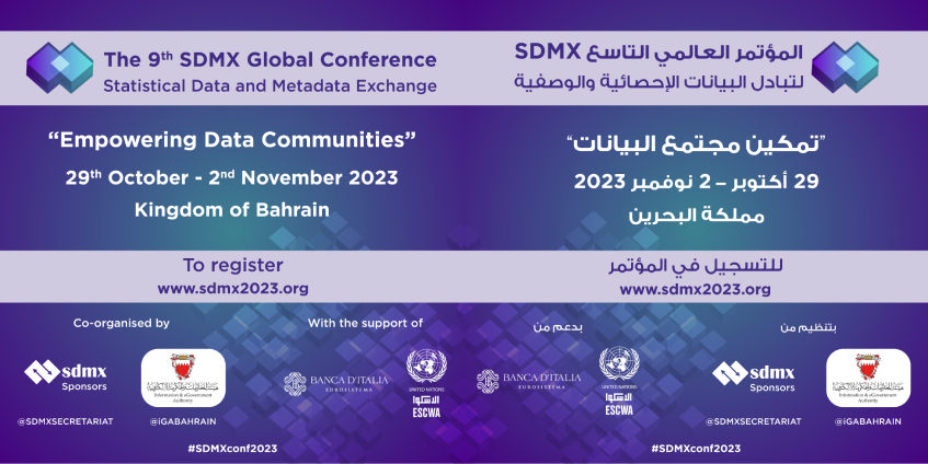 Kingdom of Bahrain to Host 9th (SDMX) Global Conference on Statistical ...